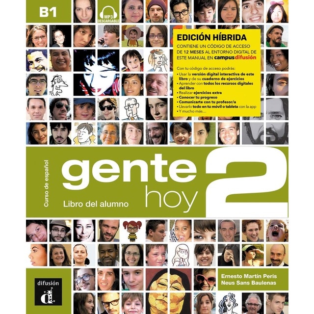 Gente Hoy 2 Ed.hibrida L. del alumno (Tapa blanda)