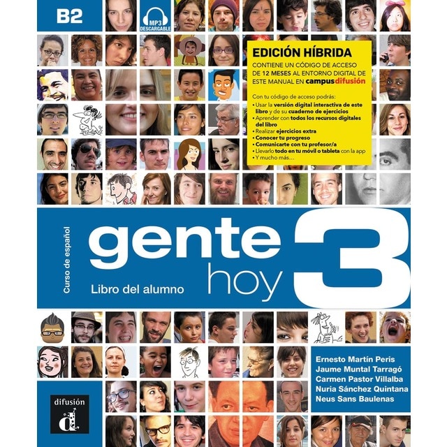 Gente Hoy 3 Ed. hibrida L. del alumno (Tapa blanda)