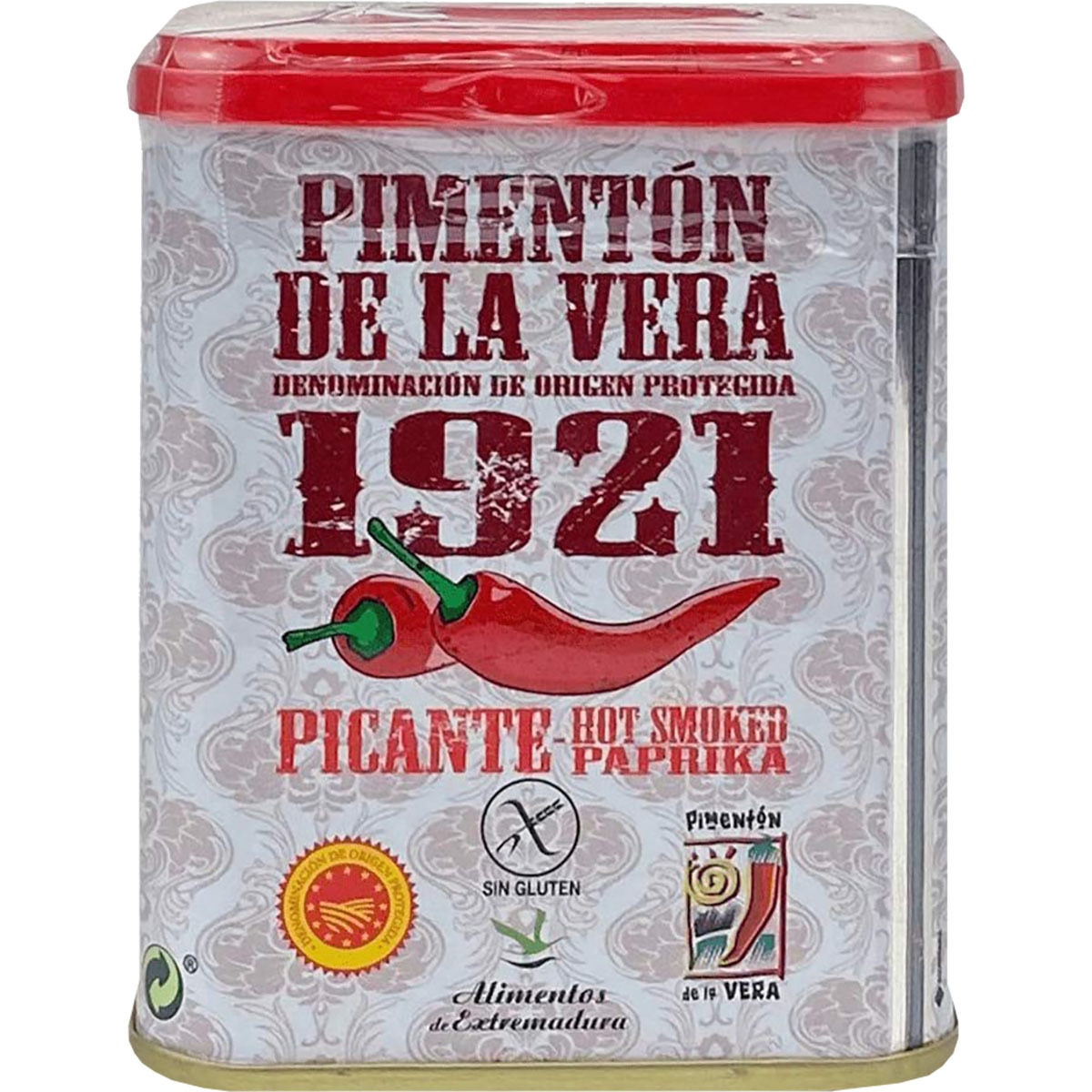 Pimentón Picante DOP Pimentón De La Vera Lata 75 G · 1921 ...