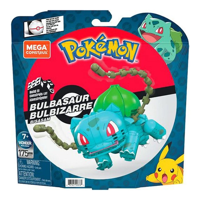 Mega Construx Pokémon Bulbasaur Figura de 175 bloques de construcción