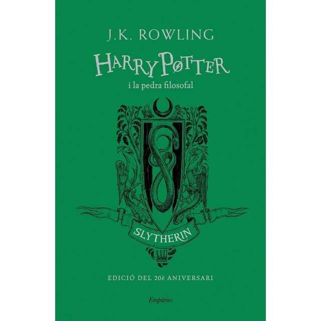 Harry Potter i la pedra filosofal (Slytherin) TD: Edició del 20è Aniversari (Tapa dura)