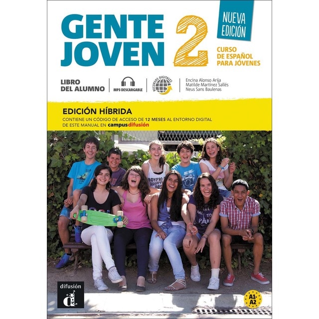 Gente Joven NE 2 Ed. híbrida L. del alumno (Tapa blanda)