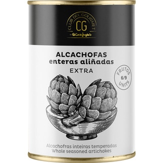 CLUB DEL GOURMET ganze angemachte Artischocken 6-9 Stück Dose 260 g netto Abtropfgewicht