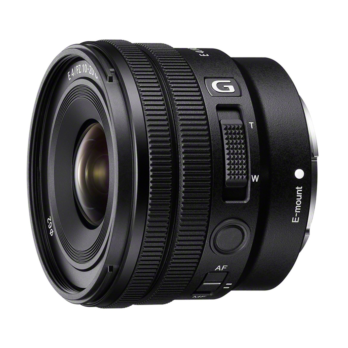 Sony - Objetivo zoom motorizado Sony E PZ 10-20 mm F-4 G para montura tipo E de Sony.