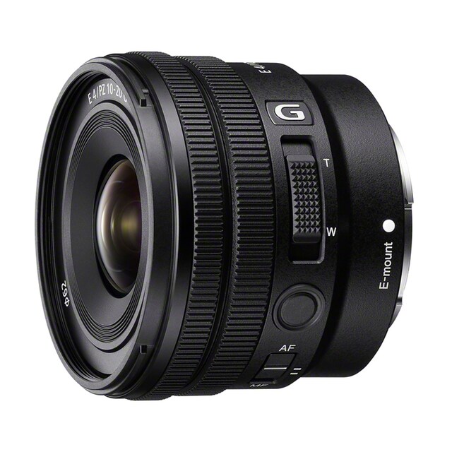 Objetivo zoom motorizado Sony E PZ 10-20 mm F/4 G para montura tipo E de Sony