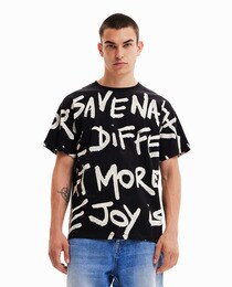 Oversized words T-shirt