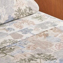 El Corte Inglés Landscape sustainable cotton duvet cover set
