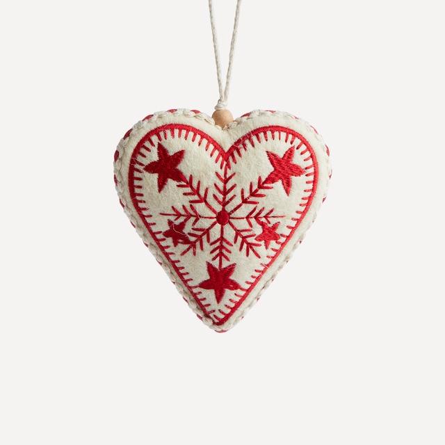 Colgante Corazón Folky Navidad El Corte Inglés