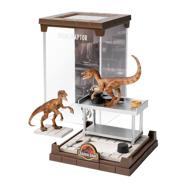 Estatua Jurassic Park Velociraptor.