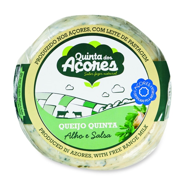 Queijo da Ilha com Alho e Salsa unidade 400 g