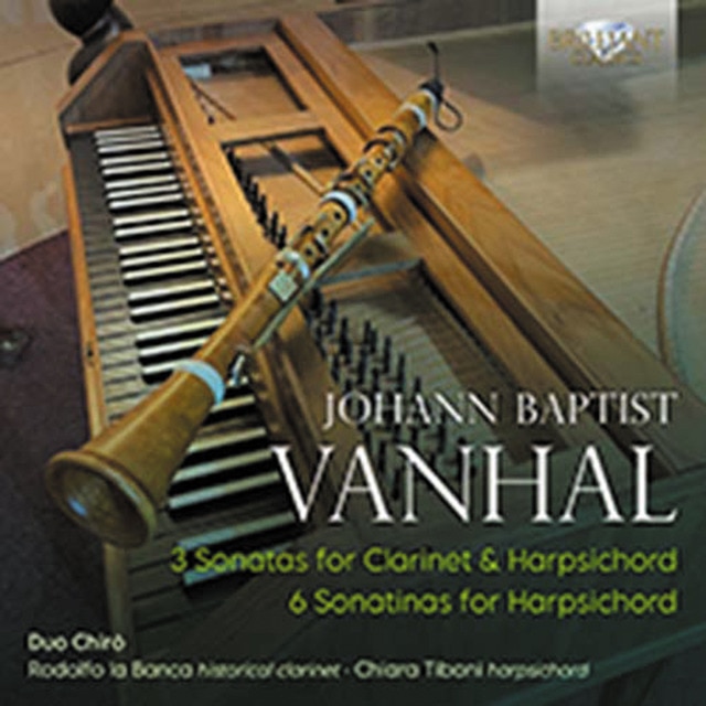 Vanhal: 3 Sonatas for Clarinet &