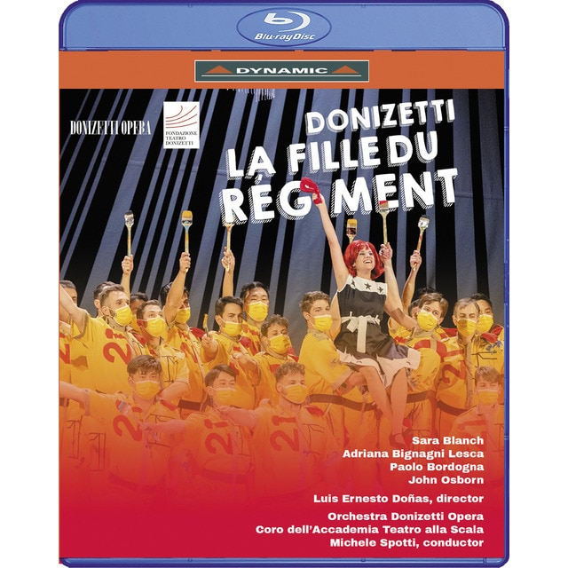 Donizetti La Fille du Regiment BluRay