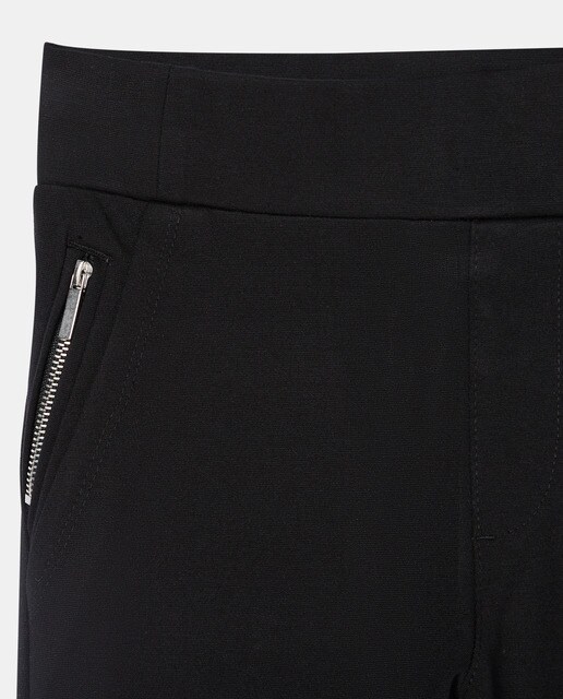 Legging con cremallera liso