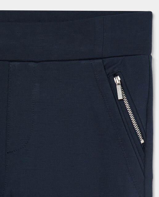 Legging con cremallera liso