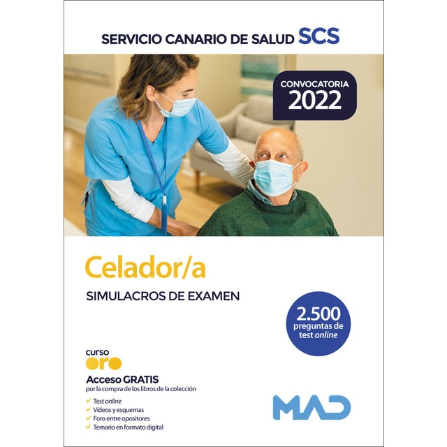 Celadores del servicio canario de salud. Simulacros de examen