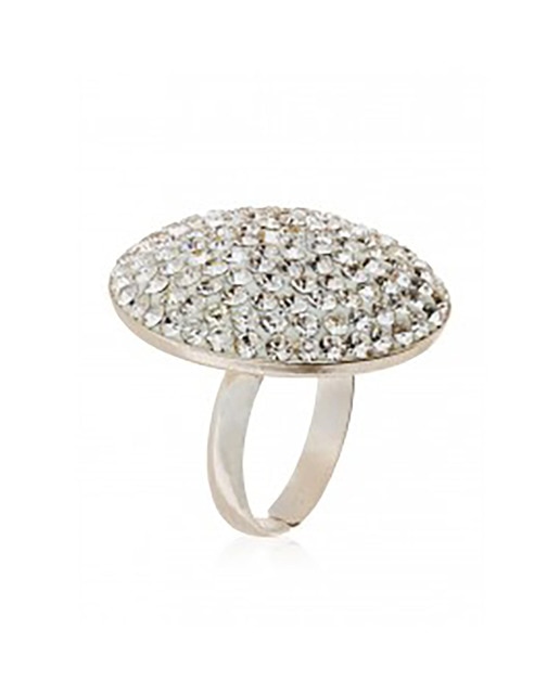 Anillo Gran Esfera Swarosvki