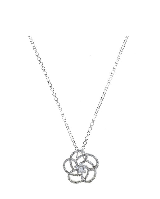 Gargantilla Flor Zirconium