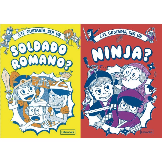 ¿Te gustaría ser un soldado romano o un ninja? (Tapa dura)