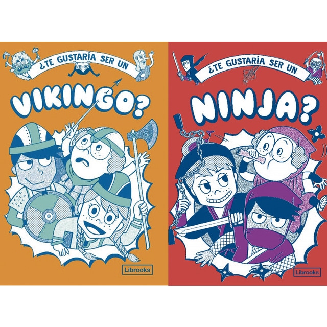 ¿Te gustaría ser un vikingo o un ninja? (Tapa dura)