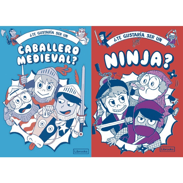 ¿Te gustaría ser un caballero medieval o un ninja? (Tapa dura)