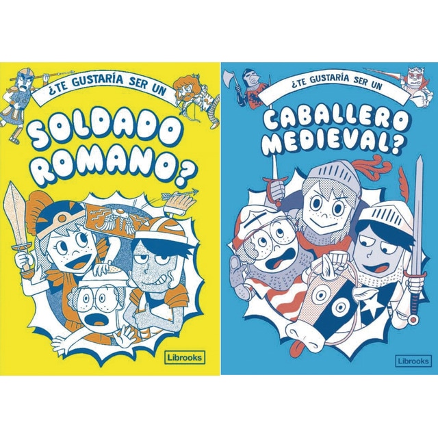 ¿Te gustaria ser un soldado romano o un caballero medieval? (Tapa dura)