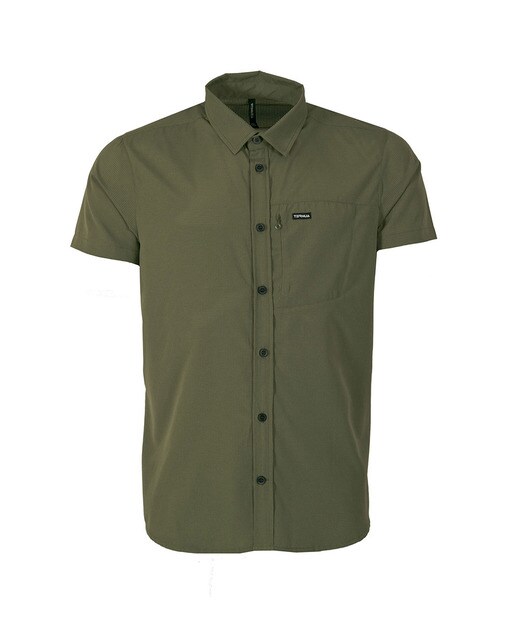 Camisa hombre manga corta