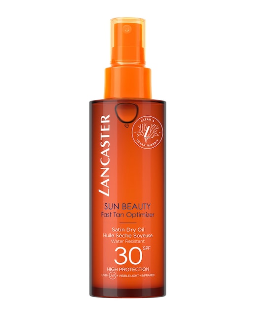 Lancaster – Aceite Protector Solar Sun Beauty Fast Tan Optimizer Satin Dry Oil SPF30 150 ml Lancaster.