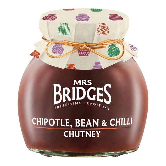Chutney chipotle, alubias y chile Mrs Bridges