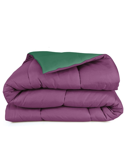 Relleno nordico bicolor gante  morado-verde