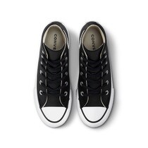 Converse Chuck Taylor All Star Eva Lift Leather Collection children s casual high top trainers