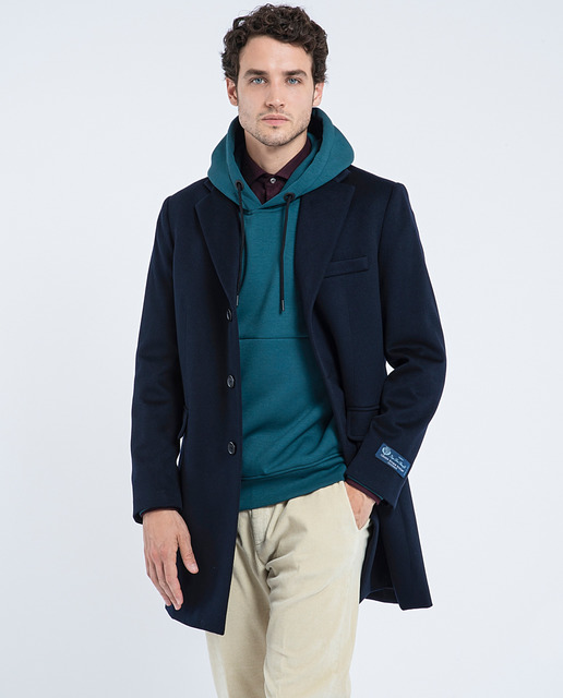 Abrigo de hombre paño cashmere