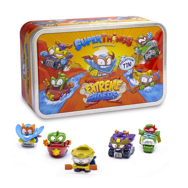 Lata coleccionable Tin Extreme Riders Rescue Force Superthings
