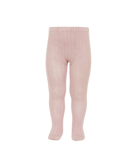 Baby girls' ribbed footed leggings · Children's fashion · El Corte Inglés