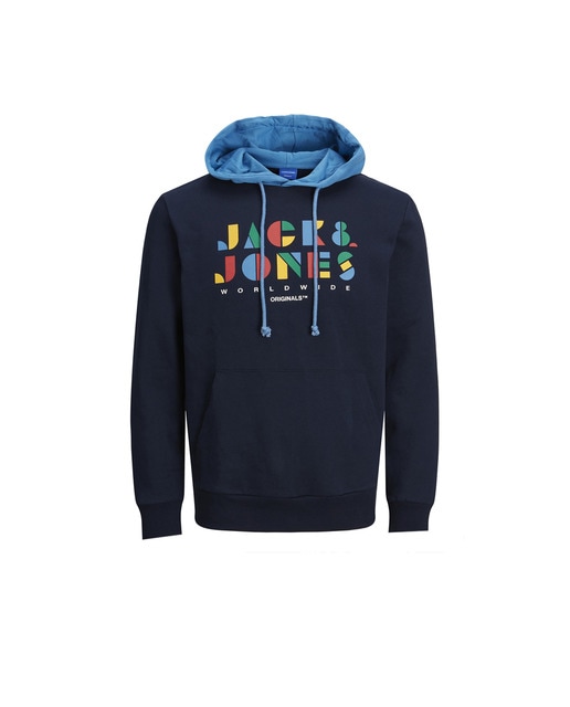 Sudadera de niño con capucha de color