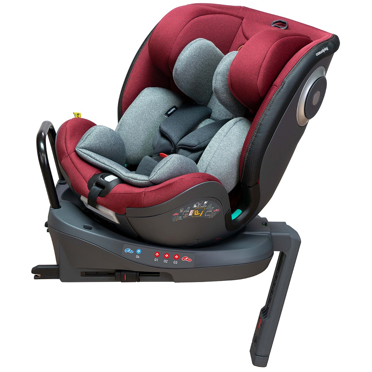 Cadeira Auto Casualplay Revol i-Size, 40-150 cm Cinzento-escuro-2