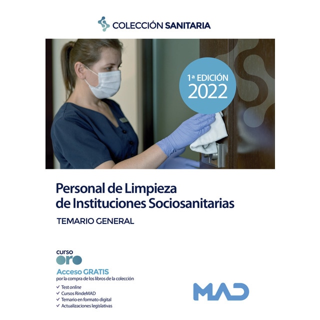 Personal de Limpieza de Instituciones Sociosanitarias. Temario General (Tapa blanda)