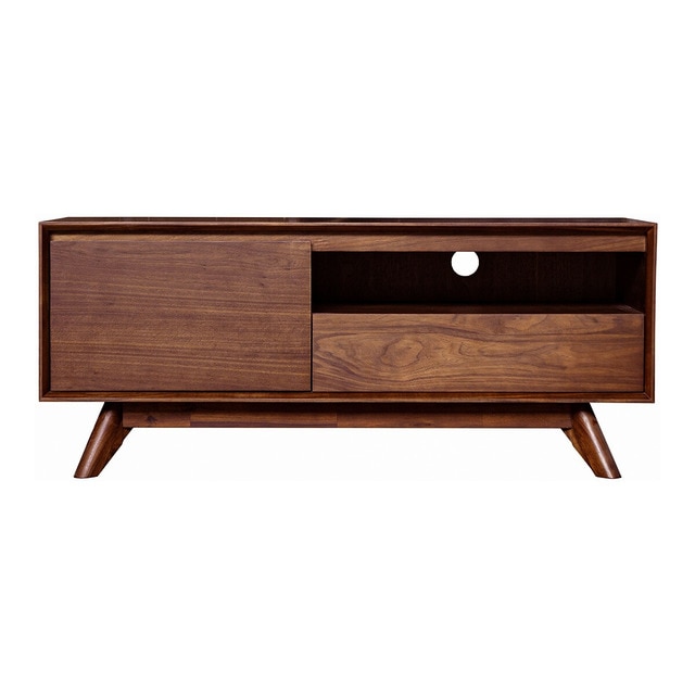 Mueble de TV de madera de nogal 120 cm Antón Room - El Corte Inglés