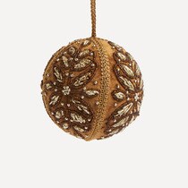 Boule brodée Noël El Corte Inglés
