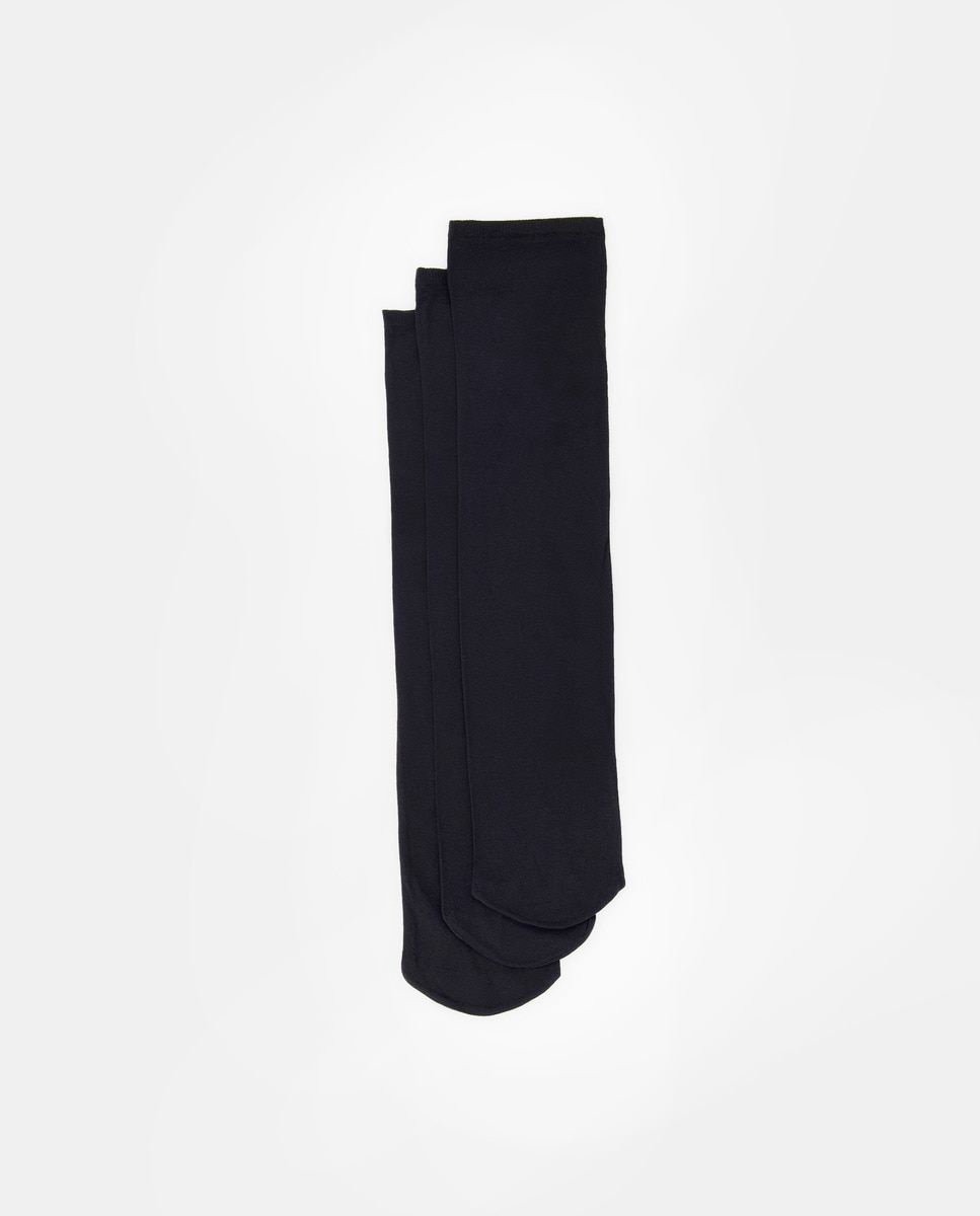 Pack 3 pares de calcetines Unit Negro-1