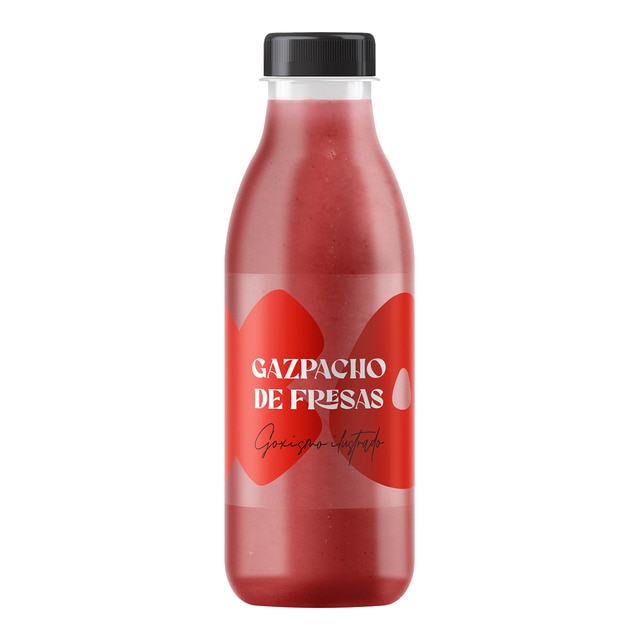 Gazpacho de fresas XO