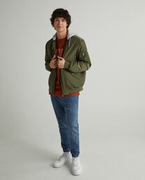 Jean jogger homme avec élastique dans le bas