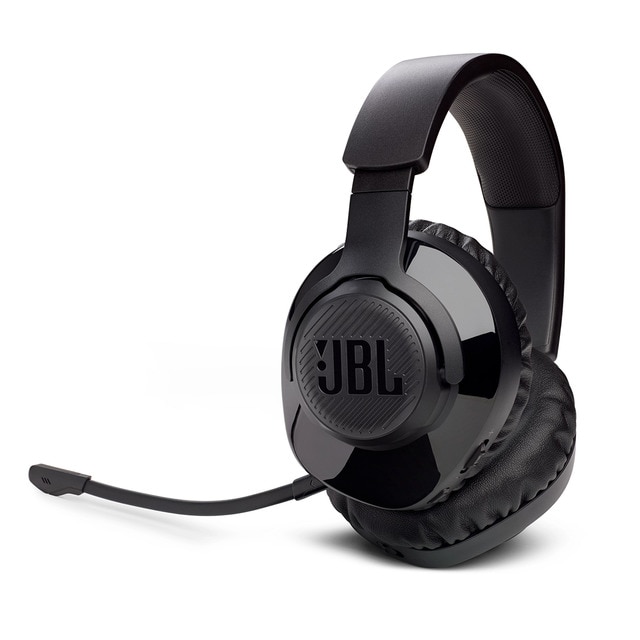 Auriculares Gaming con micrófono JBL Quantum 350 Wireless negro (Reacondicionado Casi a estrenar).