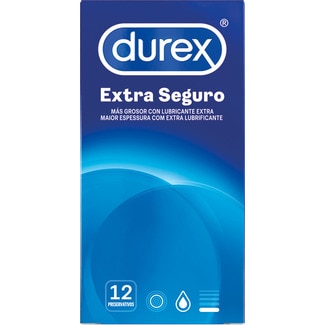 Durex Preservativo Extra Seguro embalagem 12