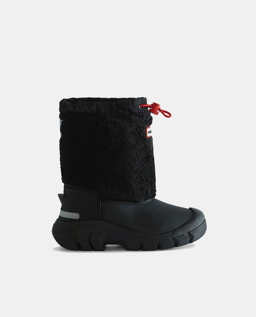 Botas Wanderer de niños con caña forrada de pelo y cierre elástico