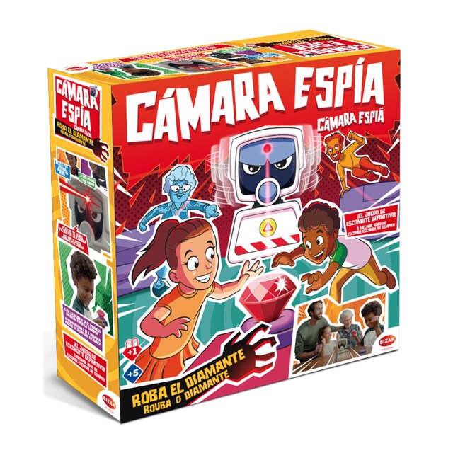 Juego de mesa Cámara Espía Roba el diamante Bizak