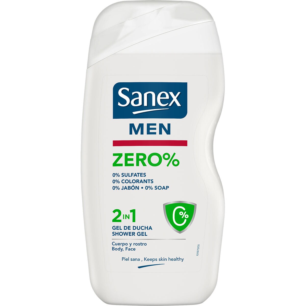 Zero shower gel for body and face 2 in 1 0 fragrances, colourings and