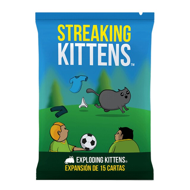 Juego de cartas Streaking Kittens.