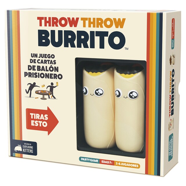 Juego de cartas Throw Burrito.