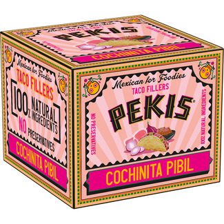 PEKIS cochinita pibil caja 180 g neto escurrido