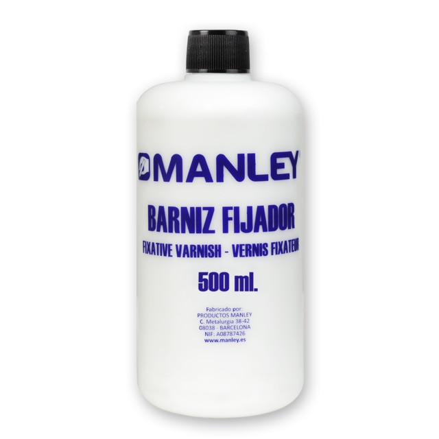 Bote de Barniz Fijador 500ml Manley Manley.